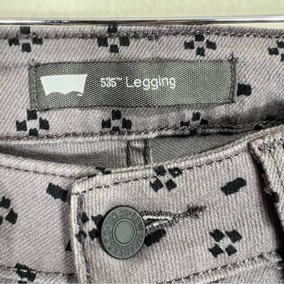 Levi’s 535 blue leggings 5 low rise size 13 - Picture 8 of 13